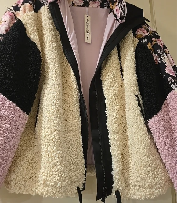 Pink Floral Jacket - Picture 3 of 4